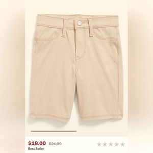 Old Navy Kids Size 10 Khaki Bermuda Shorts